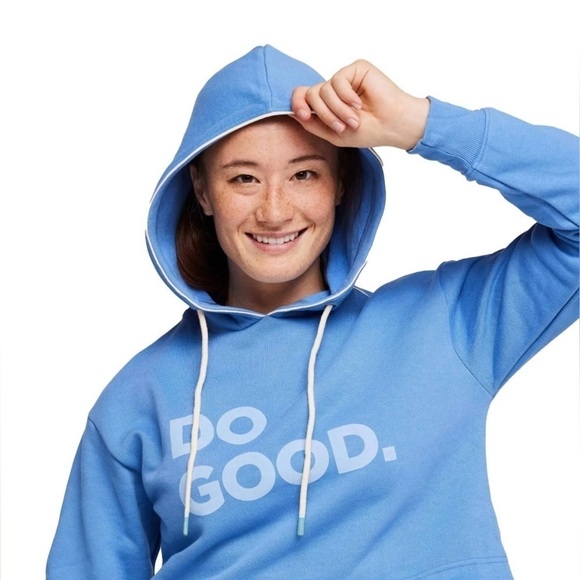 Cotopaxi Do Good Crop Hooded Sweatshirt, Size Large (v) - Picture 3 of 12